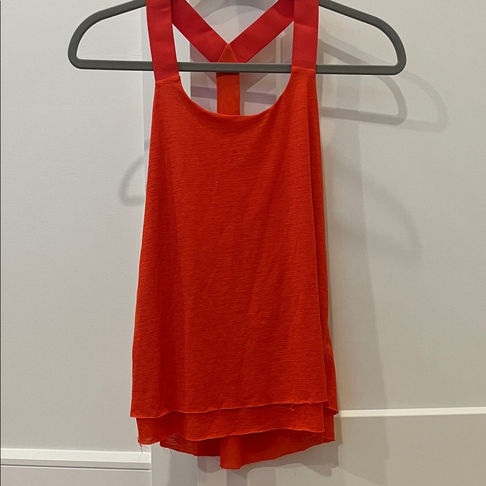 Prana Vibrant Red Tank Top